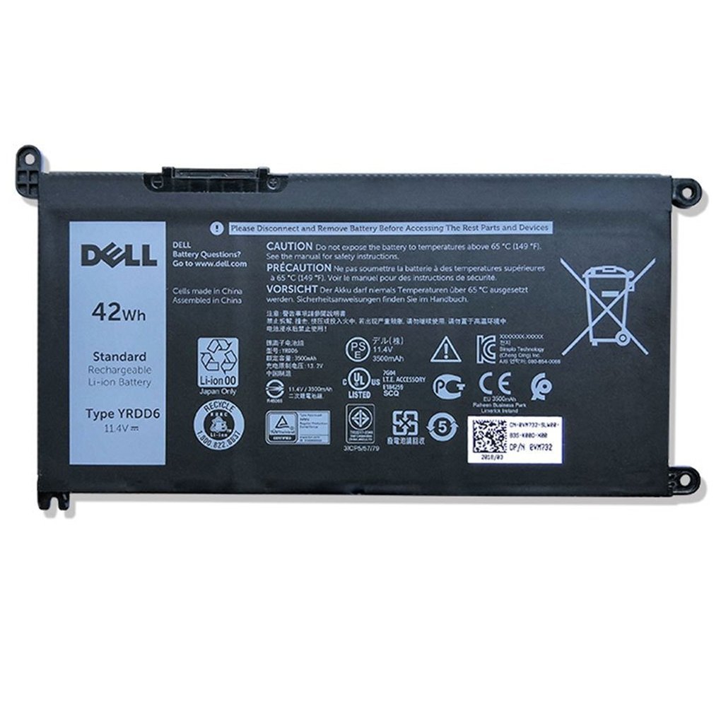 Batterie Dell latitude 3400 , Inspiron 5480 - 5488 , Vostro 3400 - 3501 -5594