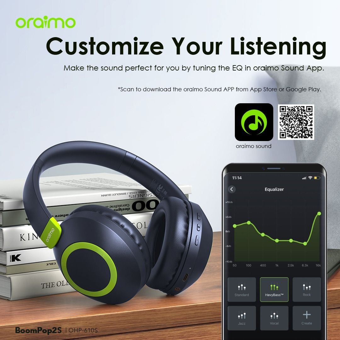 🎧 Oraimo BT900 Wireless Headset – Image 3